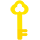clé jaune