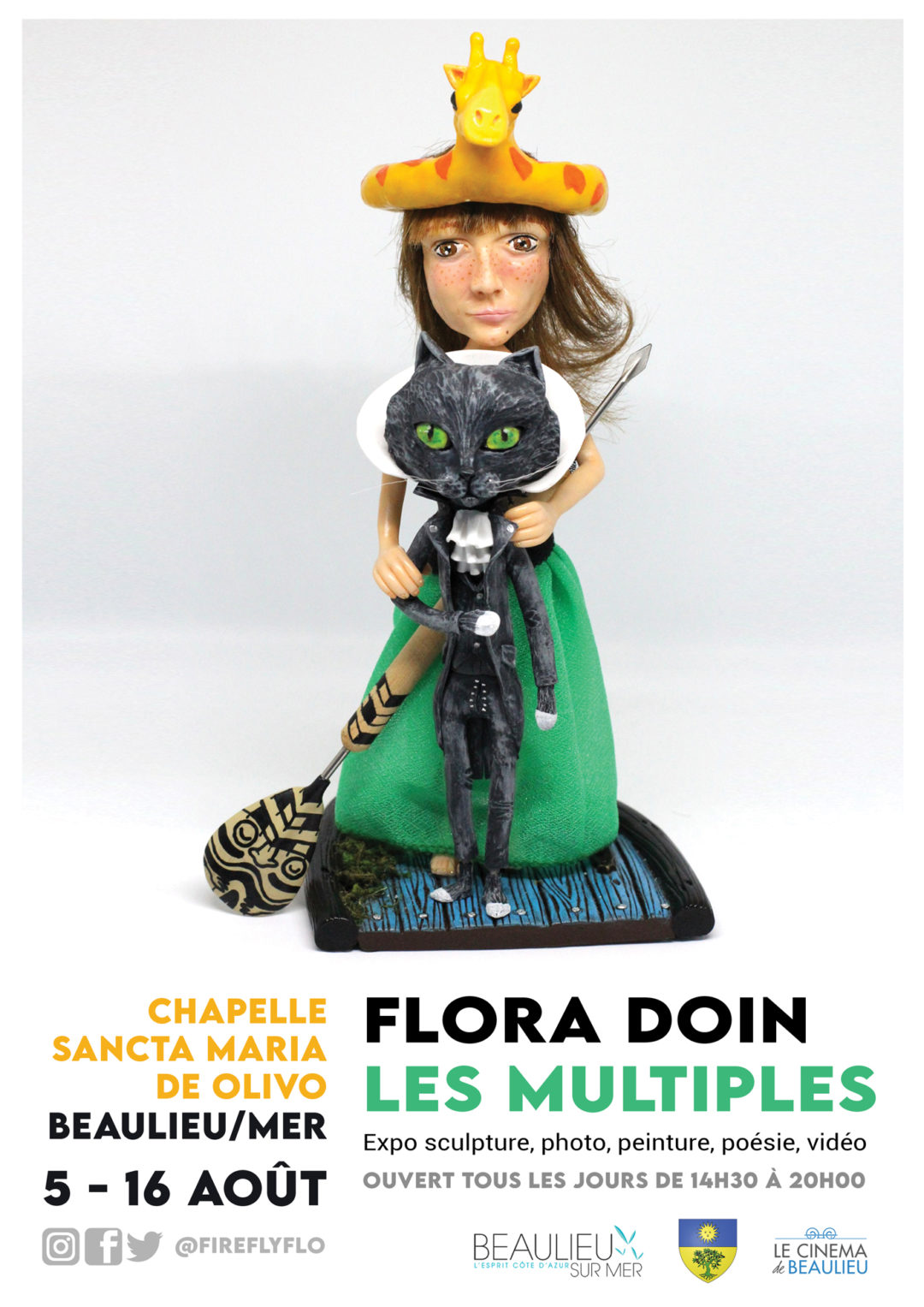 Exposition "Les Multiples" - Flora Doin - Beaulieu-sur-mer